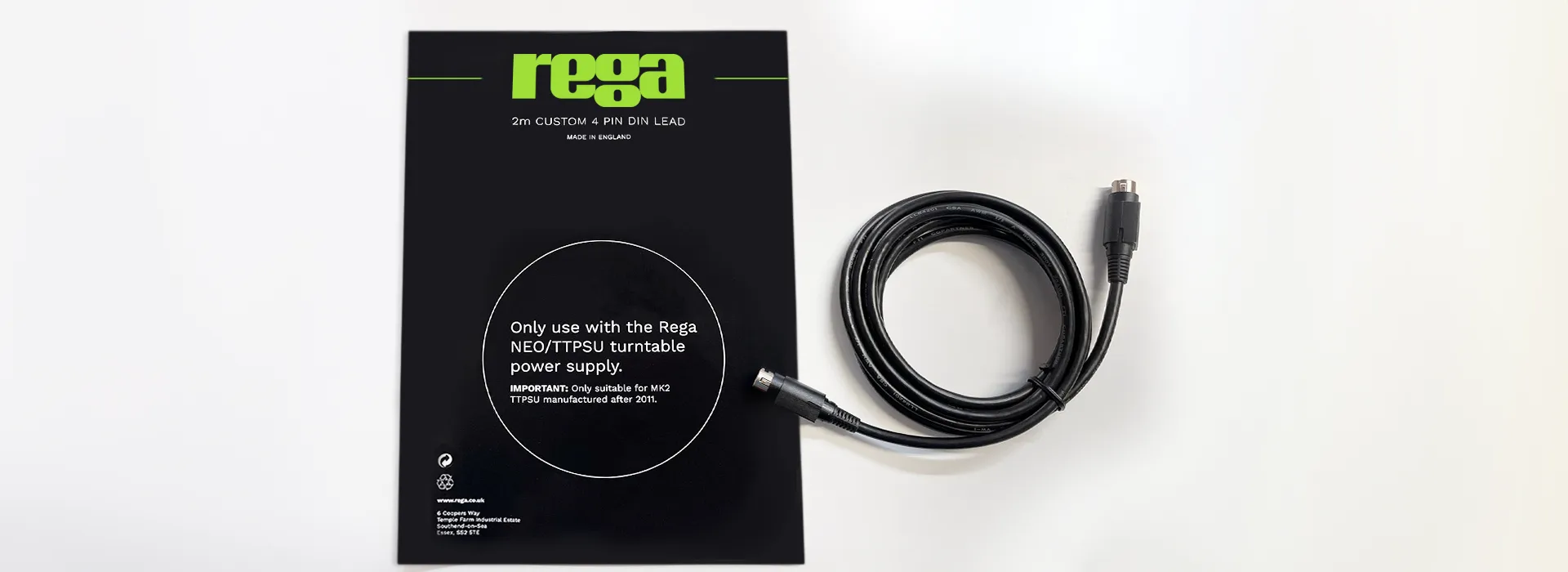 rega-kabel-zu-neo-tt-psu-2m-f-r-planar-rp3-rp6 image 2