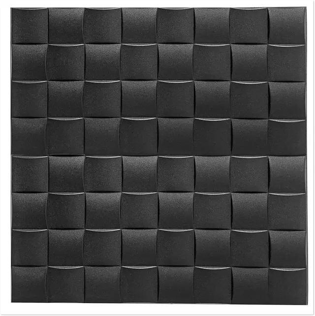 ikhemalarka-0816-3d-wandpaneel-schwarz-polystyrol image 1