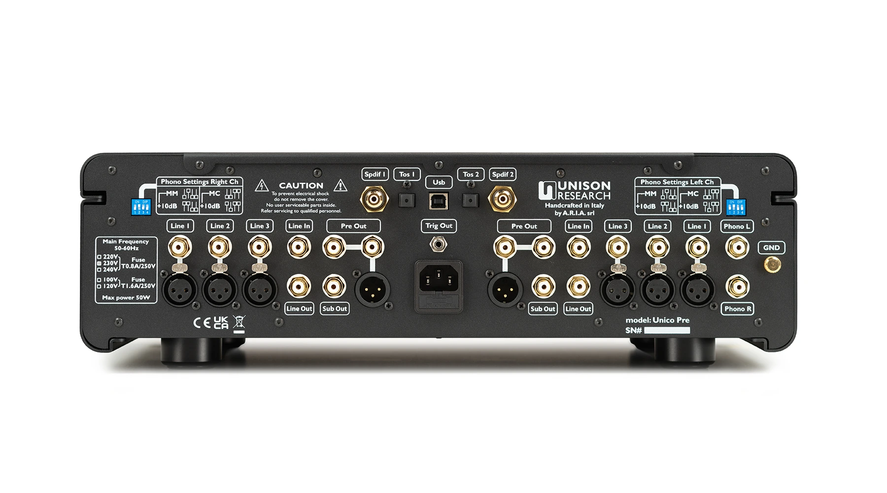 unison-research-unico-pre-v2-vorverst-rker-midnight-black image 7