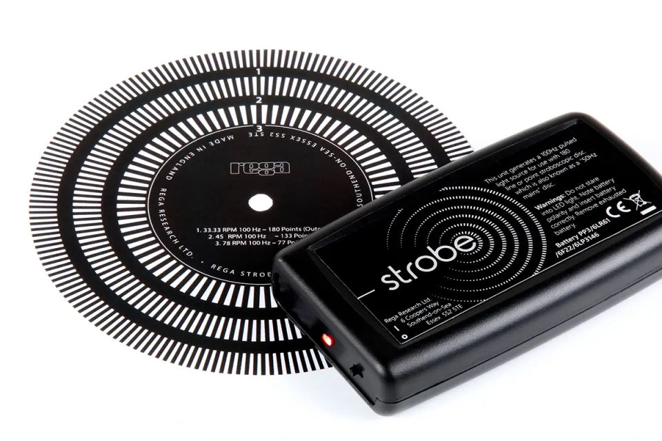 rega-strobe-kit-stroboskop-100-hz-mit-180-linien-scheibe image 1