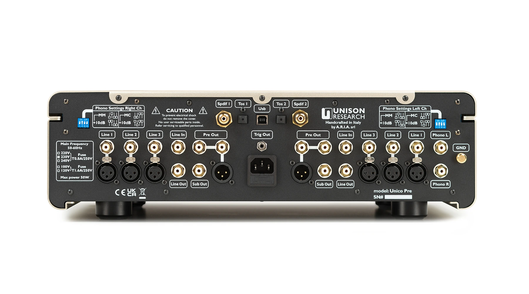unison-research-unico-pre-v2-vorverst-rker-midnight-black image 8