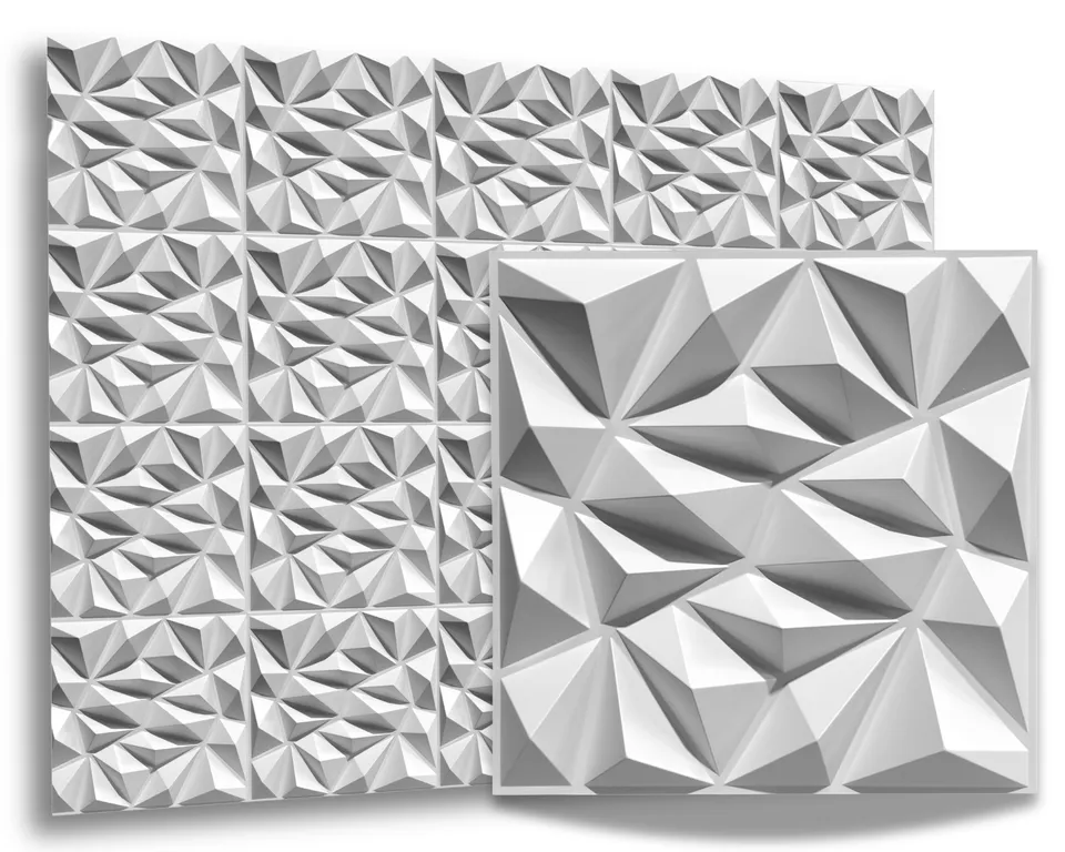 ikhemalarka-zircon-white-3d-wandpaneel-wei-50x50cm-pvc image 1