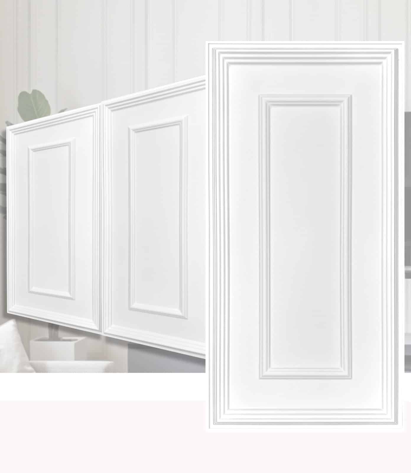 ikhemalarka-td100-weiss-pvc-wandpaneel-rahmen-100x50-cm image 1