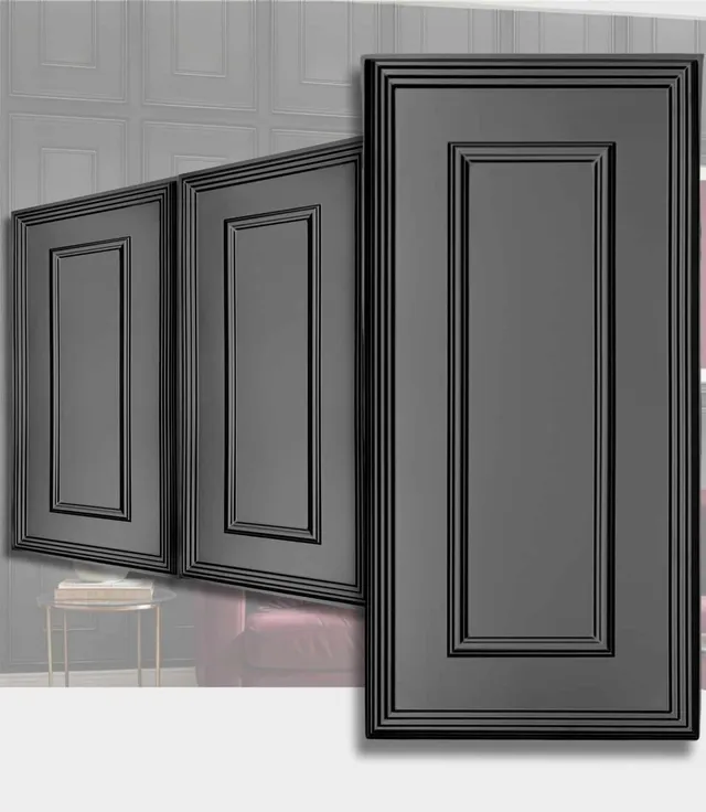ikhemalarka-td100-3d-paneel-schwarz-100x50-zierleiste image 1