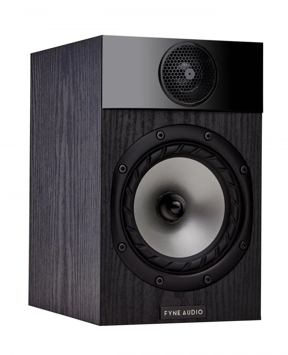 fyne-audio-f300-lautsprecher-paar-schwarz-2-wege image 1
