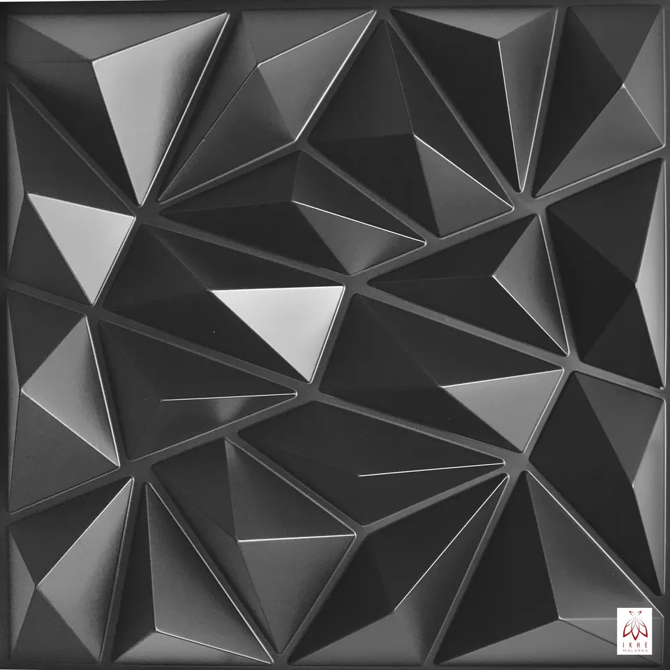 ikhemalarka-zirkon-noir-3d-wandpaneel-schwarz-50x50-cm image 1