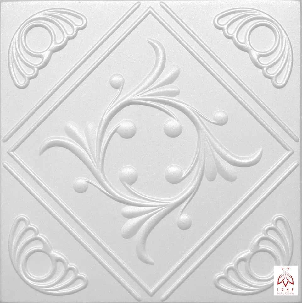 ikhemalarka-08107-polystyrol-paneel-wei-3d-deckenplatte-wand image 1