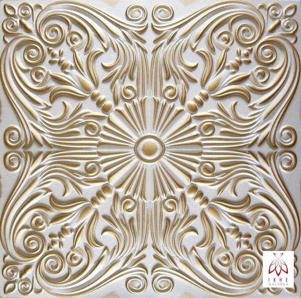 ikhemalarka-retro-76-wandpaneel-gold-3d-xps image 1