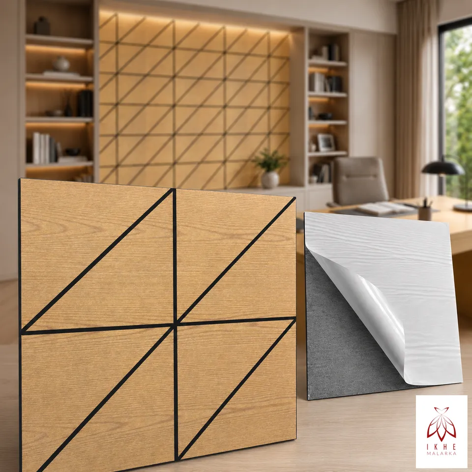 ikhemalarka-akustikpaneel-60x60-cm-selbstklebend-in-holzoptik-f-r-wand-und-decke image 1