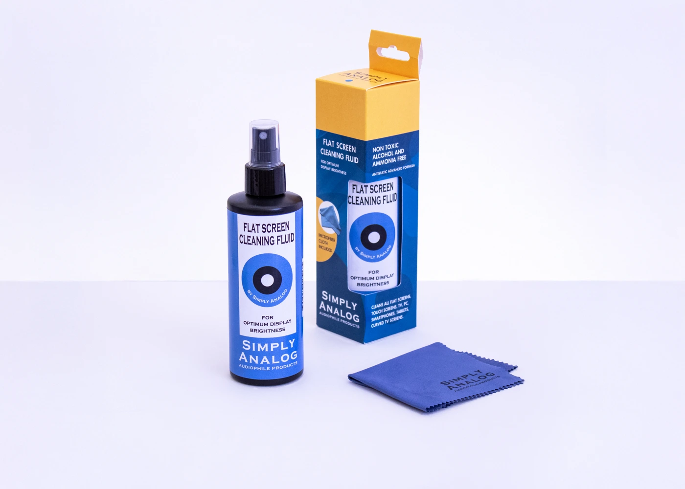 excalibur-flat-screen-cleaner-bildschirmreiniger-mit-tuch image 1