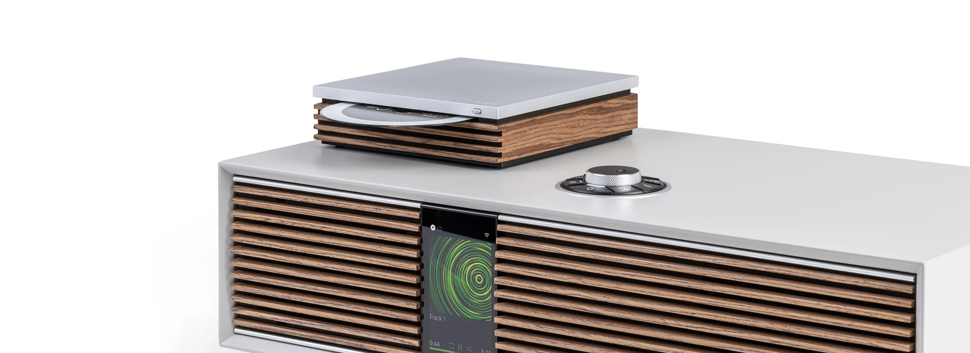 ruark-r-cd100-cd-player-slot-loading-f-r-100er-serie-hifi image 1