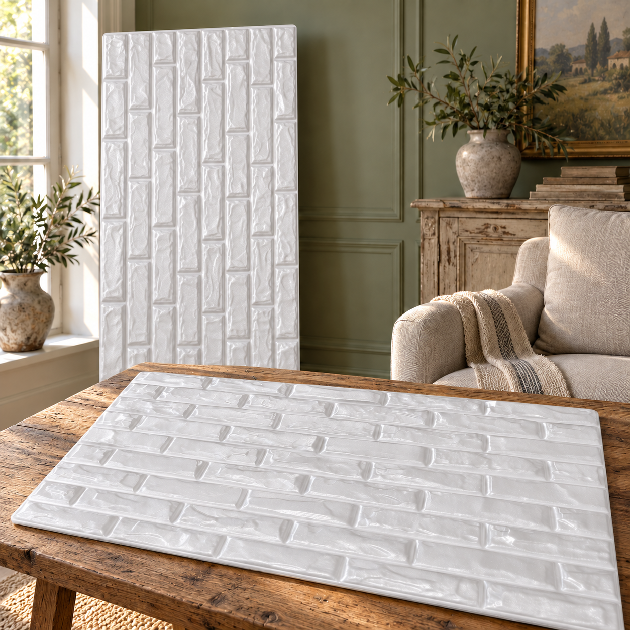 ikhemalarka-brick-xl-white-wandpaneel-ziegel-wei image 1