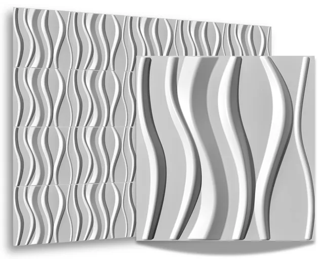 ikhemalarka-wave-3d-wandpaneel-wei-pvc-50x50 image 1
