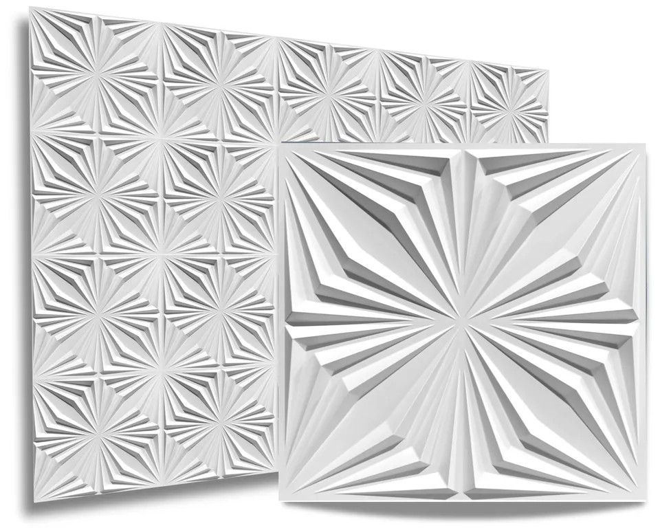 ikhemalarka-3d-moderne-optik-brillant-white-wandpaneel-50x50cm-wei image 1