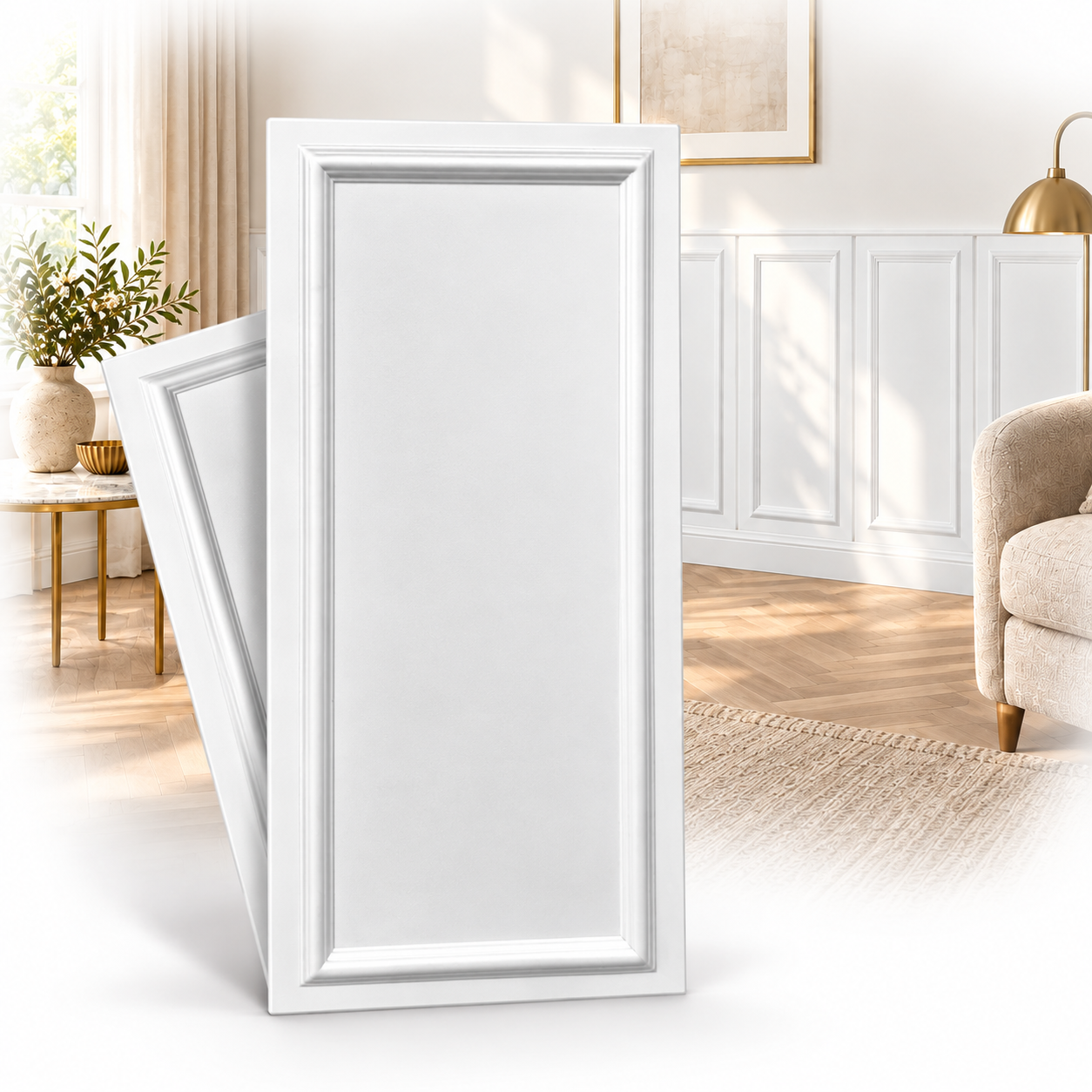 ikhemalarka-3d-rahmen-vxl-wei-100x50cm-wandpaneel-deckenpaneel image 1